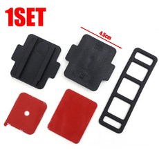 하이패스 단말기 만능 거치대 탈부착, 블랙 셀프스틱