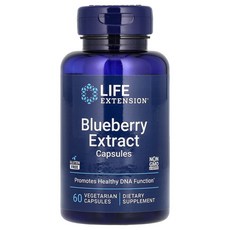 라이프 익스텐션 Life Extension Blueberry 블루베리 추출물 60캡슐, 60정, 1개