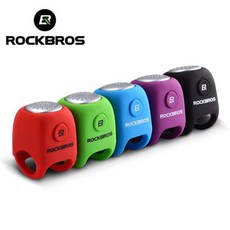 아이리온 락브로스 자전거 실리콘 90db 데시벨 큐브 전자벨 안전벨 용품, 03_레드, 1개