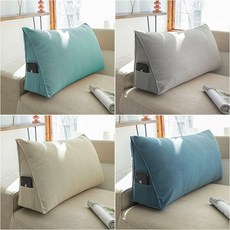 소파 대형 쿠션 탄력성 쇼파베개 지지대 길이 푹신한 베개