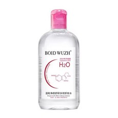 BOID WUZH 溫和淨顏舒妍多效卸妝水 氨基酸溫和配方，深層清潔毛孔，敏感肌適用, 1個, 500ml