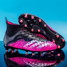 足球鞋 高幫訓練鞋 男女運動鞋 長釘碎釘 輕便耐磨透氣
