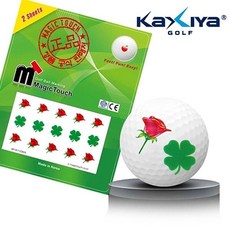 장미클로버 스티커 골프공 매직터치 62357PC 1(ea)