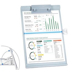Barelove 데스크탑 문서 책 홀더 금속 접이식 독서 받침대 책 스탠드 이젤 7가지 조절 가능한 위치 및 종이 페이지 클립 아이패드 노트북 요리책 교과서 태블릿 음악, 회색