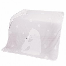 MOMSMENU 맘스메뉴 6중 거즈 블랭킷 아기 속싸개 110x110cm 곰