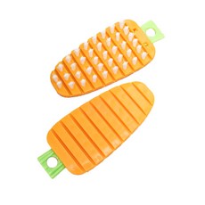 디시티오 야채 세척솔 감자 우엉 세척 브러쉬, 오렌지, 1개