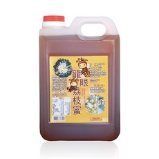 蜂國 龍眼荔枝蜜 5台斤 純正蜂蜜 自產自銷 口感溫潤清香, 1個, 一入