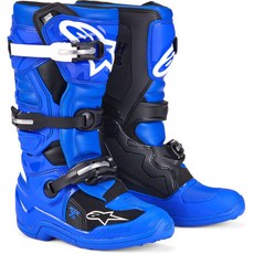 Alpinestars 알파인스타 Tech 7S Youth 바이크 오토바이 부츠134747, Blue/White/Black, 34
