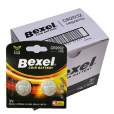 [대용량] 벡셀 코인셀 COIN BATTERY CR2032 (2알 20카드/바코드 고리형), 1박스, 20세트