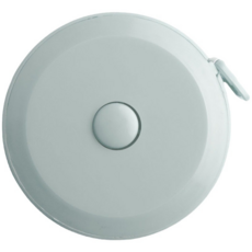 모모픽 자동줄자 150cm 인치 센치 겸용 휴대용 미니줄자 1개 화이트색상