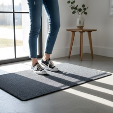 도어매트 업소용 현관입구 발매트 바닥 깔판 발판 매트, 1개, 다크그레이