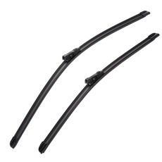 테슬라 모델 3 2017 2025용 윈드실드 와이퍼 블레이드 교체용 전면 프리미엄 사계절용 전천후 자동차 세트 66cm 26인치 48.3cm 19인치 279763, 테슬라 모델 3 2017 2025용 윈드실드 와이퍼 블