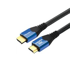 POLYWELL 頂規 支援4K160Hz 鋁合金外殼高畫質影音傳輸線, 1個, HDMI線 2.1認證線 8K (2米), 200cm