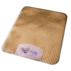 四季通用寵物涼蓆 夏季冰絲涼感墊 狗狗/貓咪涼墊 寵物床, 1個, 基礎款,M 60*50cm 建議10kg内