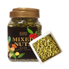 高宏顆顆香 南瓜子仁 手提大罐裝, 1個, 500g