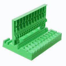 바베큐 스트링거 빠른 꼬치 케밥 상자 쇠고기 고기 야채 문자열 그릴 주방 악세사리, 1. green, 1개