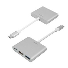 유니콘 C타입 HDMI 미러링 컨버터 충전지원 USB 1포트