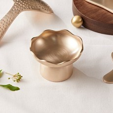 놋향 꽃모양 유기 괄사 마사지기, 없음