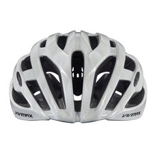 VIVIMAX AERO X 自行車特仕版一體成型安全帽 超輕量230g 附贈頭巾, 亮光白, 1個