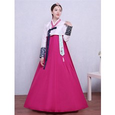 빅사이즈 여자한복 생활한복 원피스 한복속치마 포함