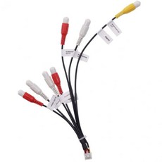 Xtenzi XT91920A RCA 코드 어셈블리 하네스 자동차 오디오 비디오 파이오니어 DMH160BT DMH1700NEX DMH1770NEX DMHW2700NEX DMHW2, Xtenzi XT91920A RCA 코드 어셈블리 하네