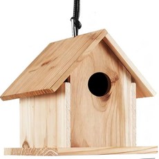 둥지 동물 은신처 다람쥐 도숨도치 땅굴존, 1개, G. 박새 새집 색연필 미