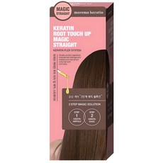 moremo 角蛋白髮根魔法直髮膏組, 160ml, 1組