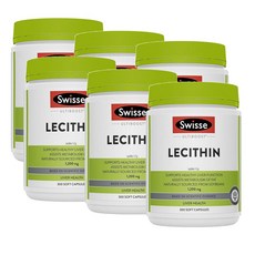 스위스 레시틴 대두레시틴 콜린함유 Swisse Lecithin, 6개, 300정