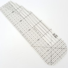 행복한다이세상 논슬립 아이론 시접자 10 x 30cm 검정눈금 다리미시접자 아이롱시접자, 1개, 검정눈금 아이론시접자 10*30cm