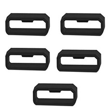 5Pcs 고무 교체 시계 밴드 스트랩 루프 실리콘 시계 스트랩 키퍼 홀더 루프 20 22 26mm