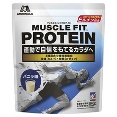 MORINAGA 森永 Muscle Fit蛋白粉 香草口味, 1包, 840g