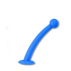 실리콘 오토바이 헬멧 안테나 꿀벌 달팽이 촉수 각도 장식 액세서리, blue 1PC
