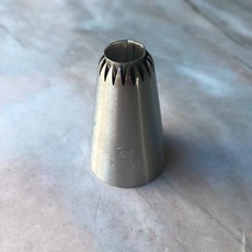 糖軒町 三能SN7143花嘴 羅蜜雅/羅蜜亞/空心花嘴組 不鏽鋼材質 多款造型可選 輕鬆製作精美甜點裝飾, 1個, SN7143, Silver