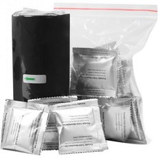 8갤런 생분해 가능 휴대용 캠핑 화장실 가방 세트똥 젤 포함 1.18밀리 두께 초강력 포터 포티 쓰레기 봉투 하이킹 로드트립용 40개입