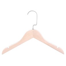 원목 옷걸이 어린이 논슬립 원목 옷걸이 PP-10165, 본상품