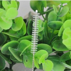 兒童不銹鋼吸管刷 水壺奶瓶吸管清潔刷 (細刷毛), 1個