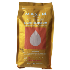 맥심 원두커피 라이트블로섬, 홀빈(분쇄안함), 1kg, 1개