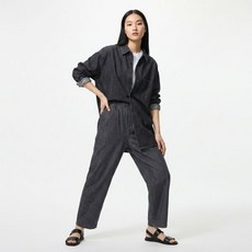 유니클로 여성 코튼 릴랙스 앵클 데님 팬츠 바지 가벼운 no.1767453