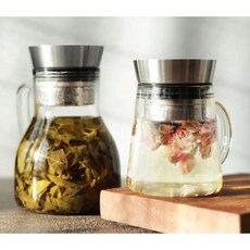 【平安】 Driver 甘丹茶壺 500ml 1000ml 沖泡器 花茶壼 泡茶器, 1個