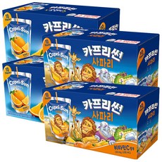 카프리썬 오렌지 200ml x 20p + 사파리 200ml x 20p, 1세트