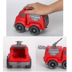 24개월 남자조카선물 튼튼한 소방차장난감 추천 집콕놀이 남아선물 아기자동차장난감, 1개