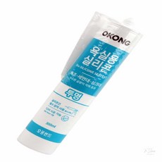 온지니아 줄눈보수제 욕실용 실리콘 300ml, 백색