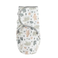 Augelute嬰兒包被 新生兒懶人包巾 柔軟親膚透氣舒適 多功能用途 可愛造型設計