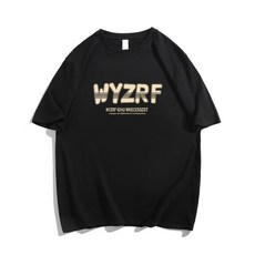 빛나는 판다 빈티지캐주얼루즈핏반팔상의 순면반팔티셔츠여여름2023신상