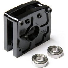 CNC 알루미늄 체인 기어 마운트 18 RC 교쇼 마드 포스 크루이저 VE 크러셔 폭스 USA1 업그레이드 부품 검정색, 검정