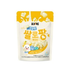 엘빈즈 건강한 쌀로팡, 바나나맛, 25g, 1개