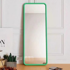 미드센추리 전신거울 인테리어 스탠드 벽걸이 대형 편집샵, 100x200cm 오렌지