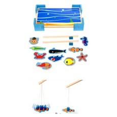 아이들 바다낚시놀이 장난감 자석으로잡는 물고기잡이장난감 혼자 잘노는 교육완구