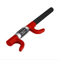 자동차 도난방지 핸들 잠금장치 형 바 장착 차량 주차 차량보안, O. 빨간 핸들락(핸들 2419)