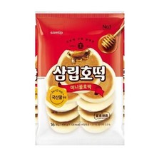 삼립 꿀호떡 대용량 누구나 좋아하는 달콤 간식, 4개, 400g